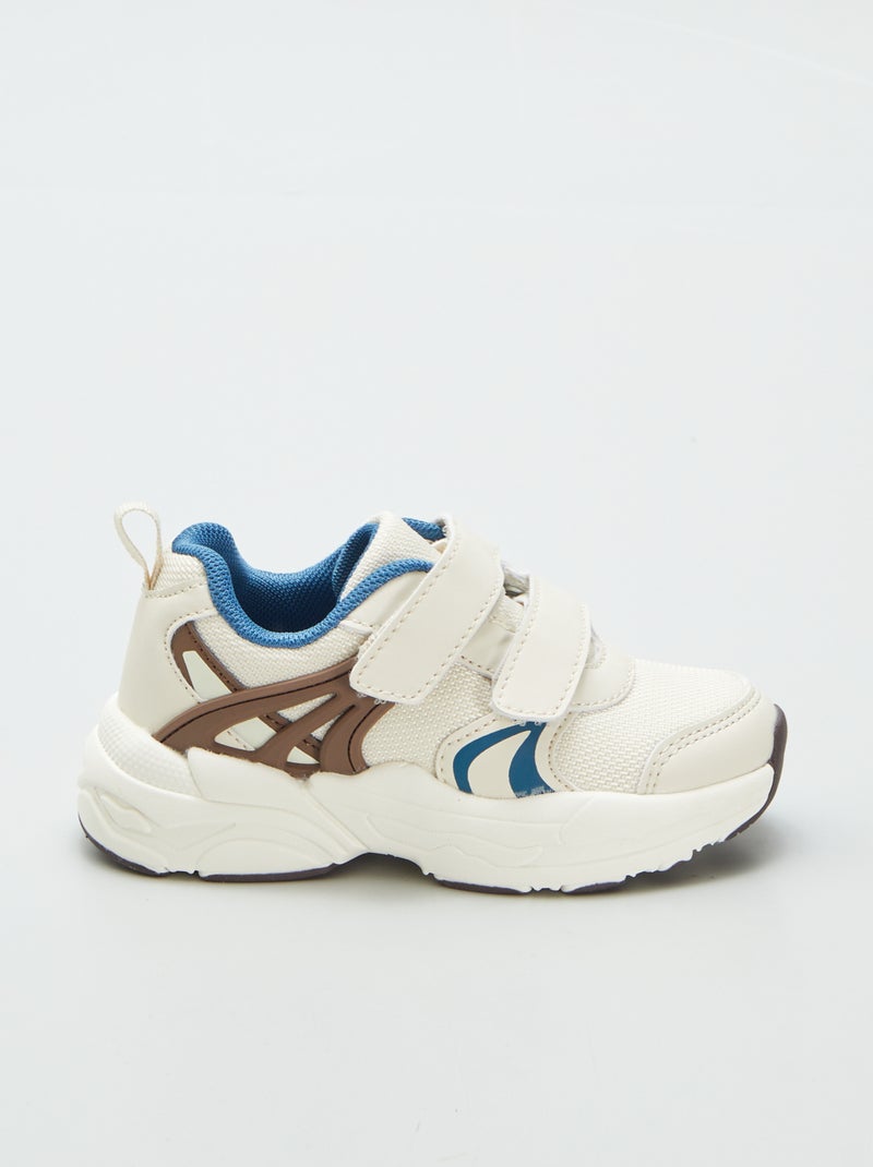 Sneakers con strappi BEIGE - Kiabi