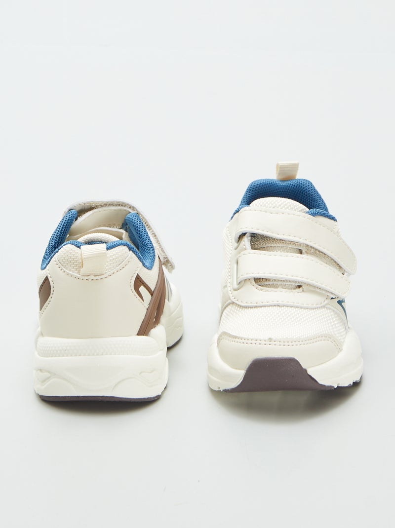 Sneakers con strappi BEIGE - Kiabi