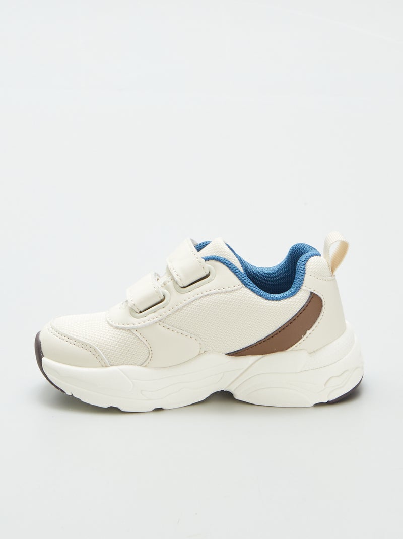 Sneakers con strappi BEIGE - Kiabi