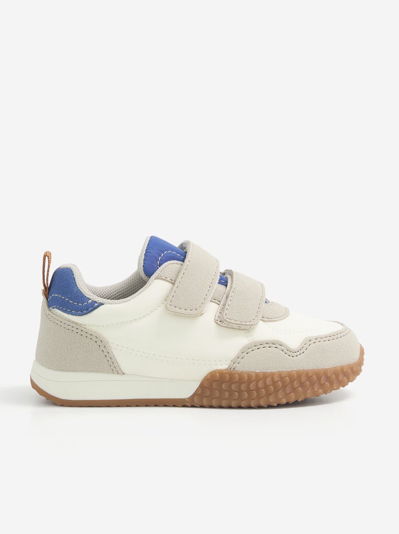 Sneakers con strappi Beige - Kiabi