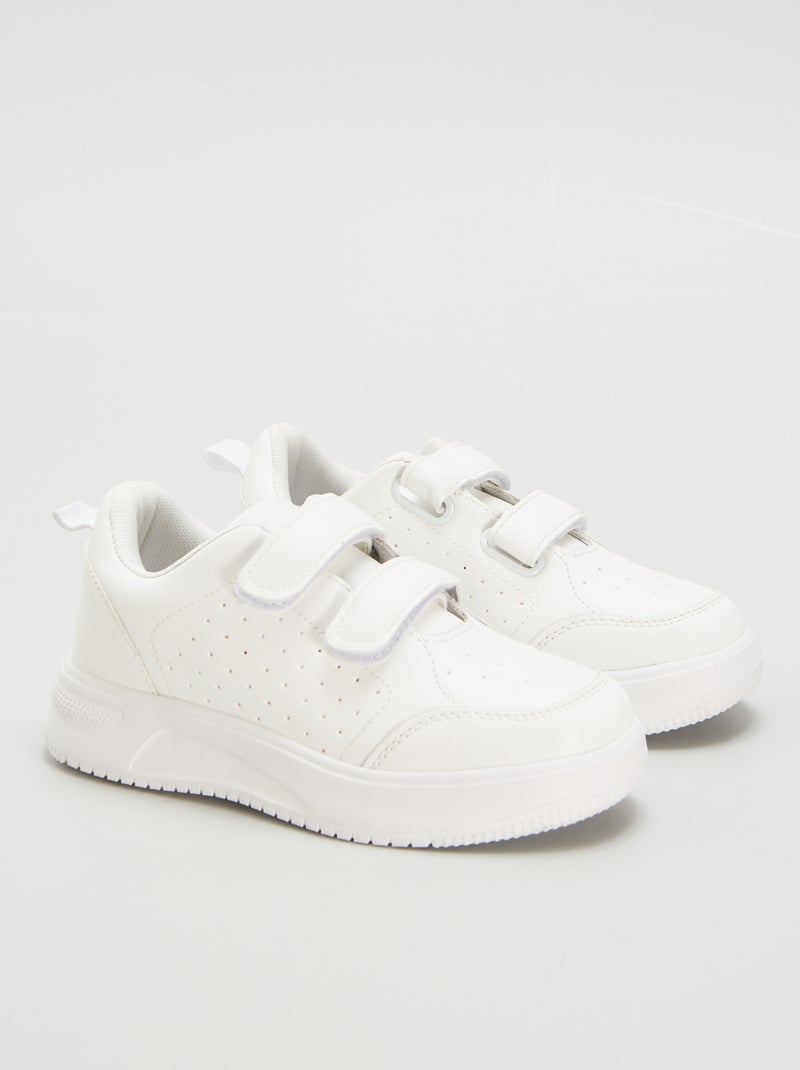Sneakers con strappi BIANCO - Kiabi