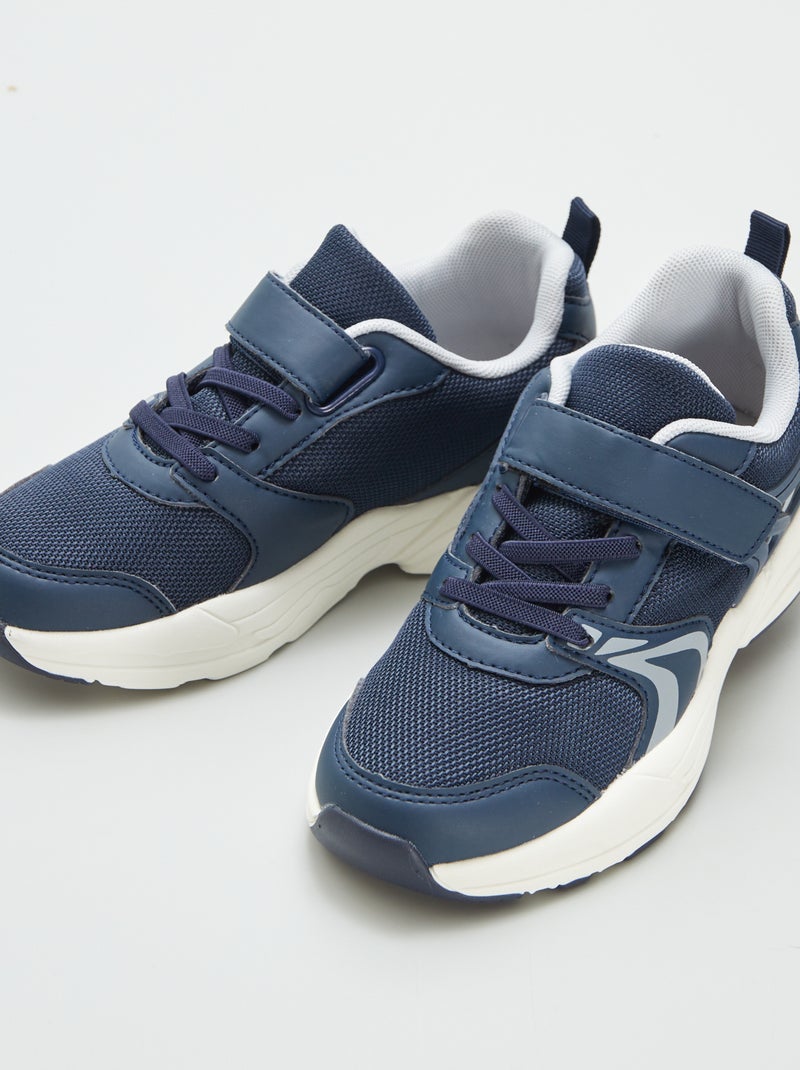Sneakers con strappi e lacci BLU - Kiabi
