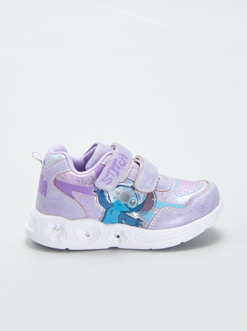 Sneakers con strappi e LED 'Stitch' 'Disney' ROSA - Kiabi