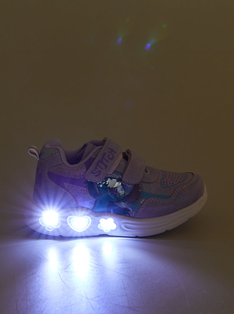 Sneakers con strappi e LED 'Stitch' 'Disney' ROSA - Kiabi
