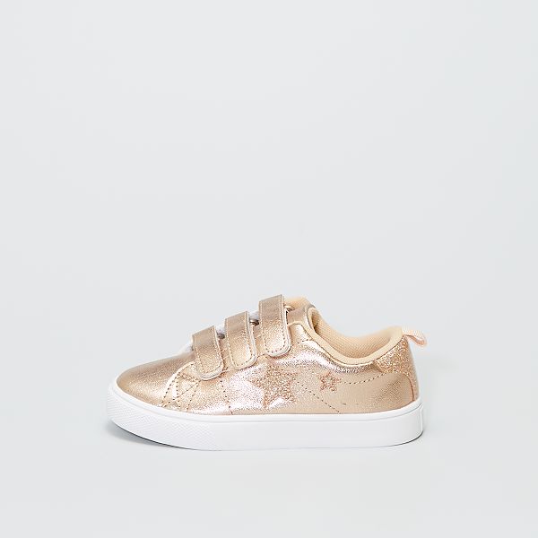 Sneakers con strappi e stelle Infanzia bambina - rosa - Kiabi - 14,00€