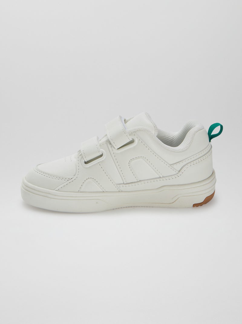 Sneakers con strappi in stile sportivo BIANCO - Kiabi