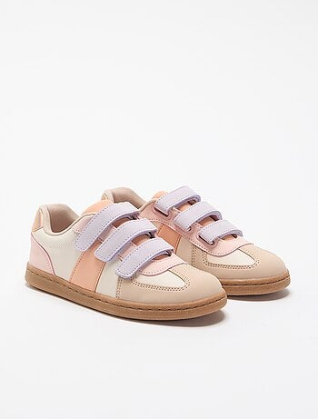 Sneakers con strappi multicolore