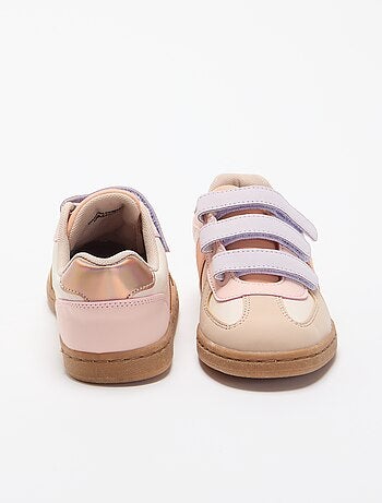 Sneakers con strappi multicolore