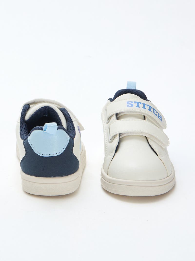 Sneakers con strappi "Stitch" "Disney" Bianco - Kiabi