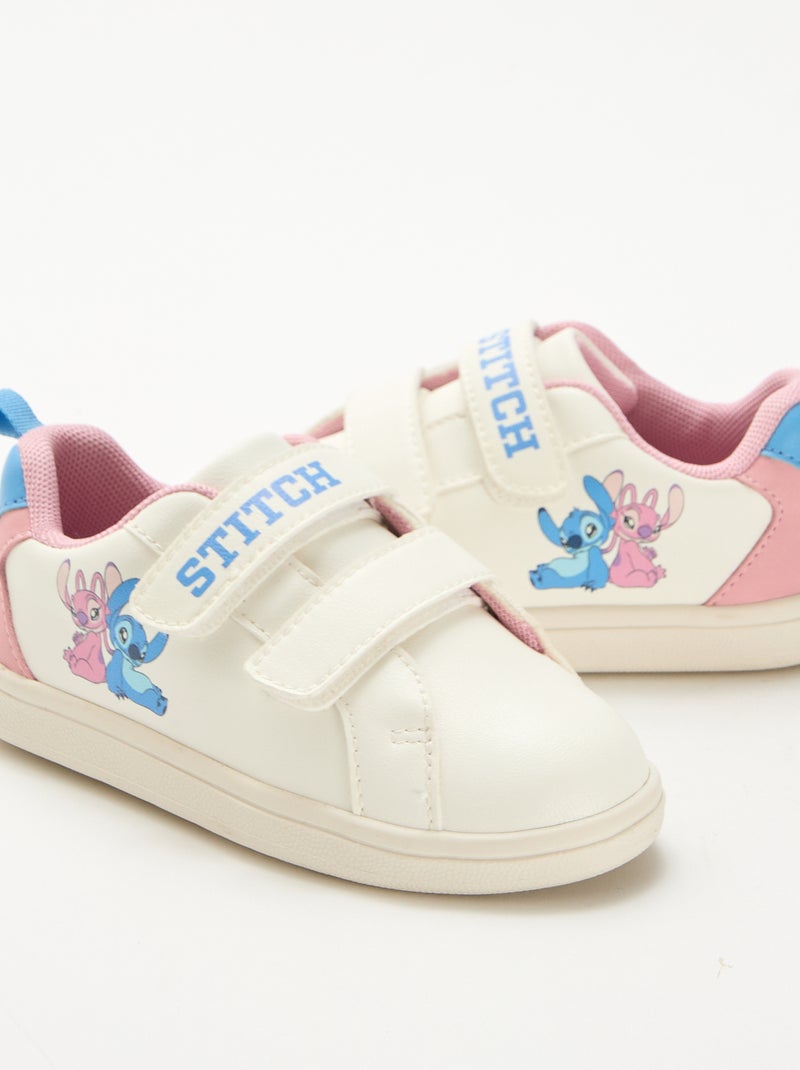 Sneakers con strappo 'Stitch' Bianco - Kiabi