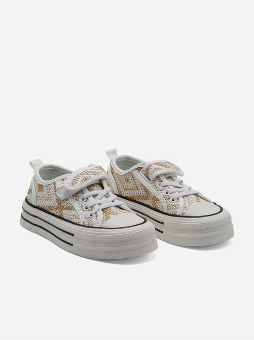 Sneakers con zeppa - Kiabi