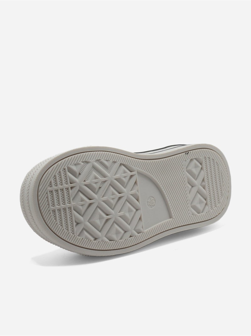 Sneakers con zeppa Crema - Kiabi