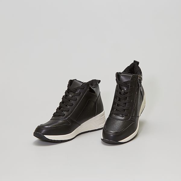 sneakers zeppa donna