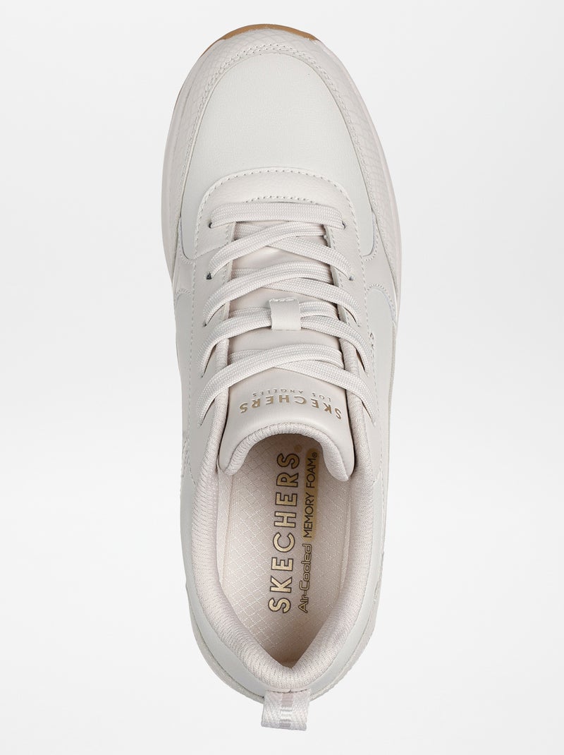 Sneakers con zeppa 'Skechers' bianco - Kiabi