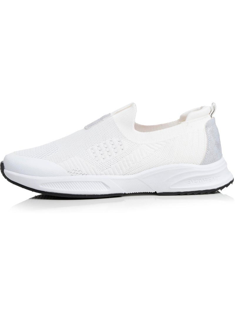 Sneakers confortevole, resistente, con suola in memory e facile da indossare Bianco - Kiabi