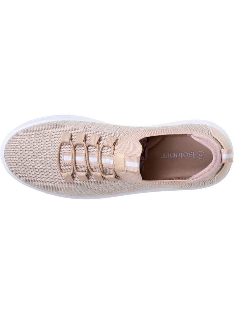 Sneakers confortevole, resistente, con suola in memory e facile da indossare  Isotoner Beige - Kiabi