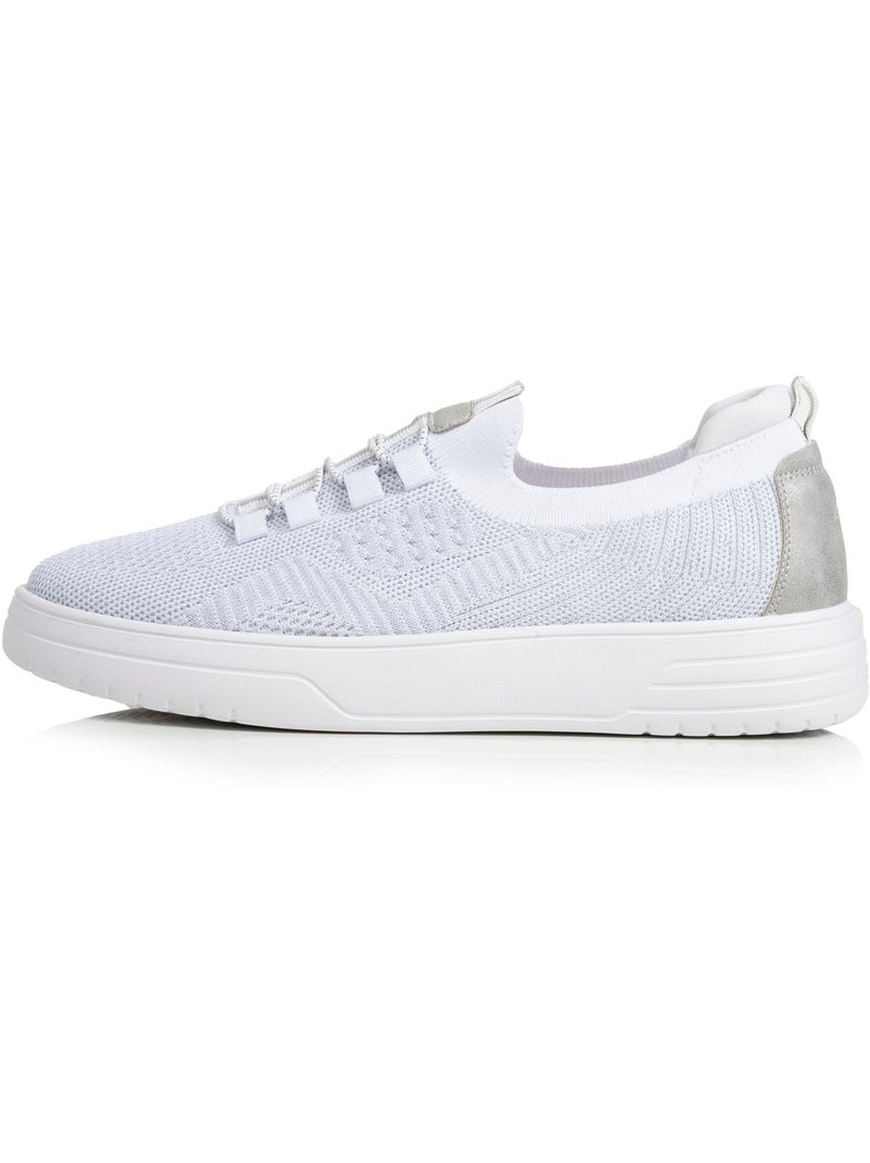 Sneakers confortevole, resistente, con suola in memory e facile da indossare  Isotoner Bianco - Kiabi