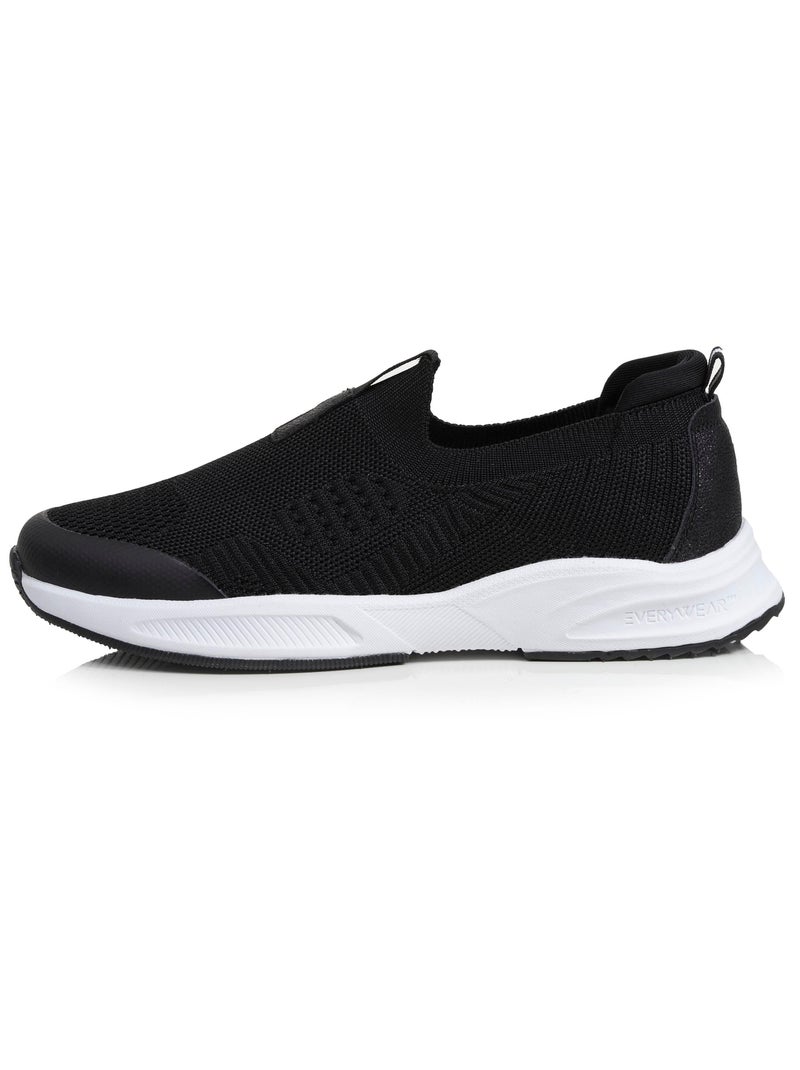 Sneakers confortevole, resistente, con suola in memory e facile da indossare  Isotoner Nero - Kiabi