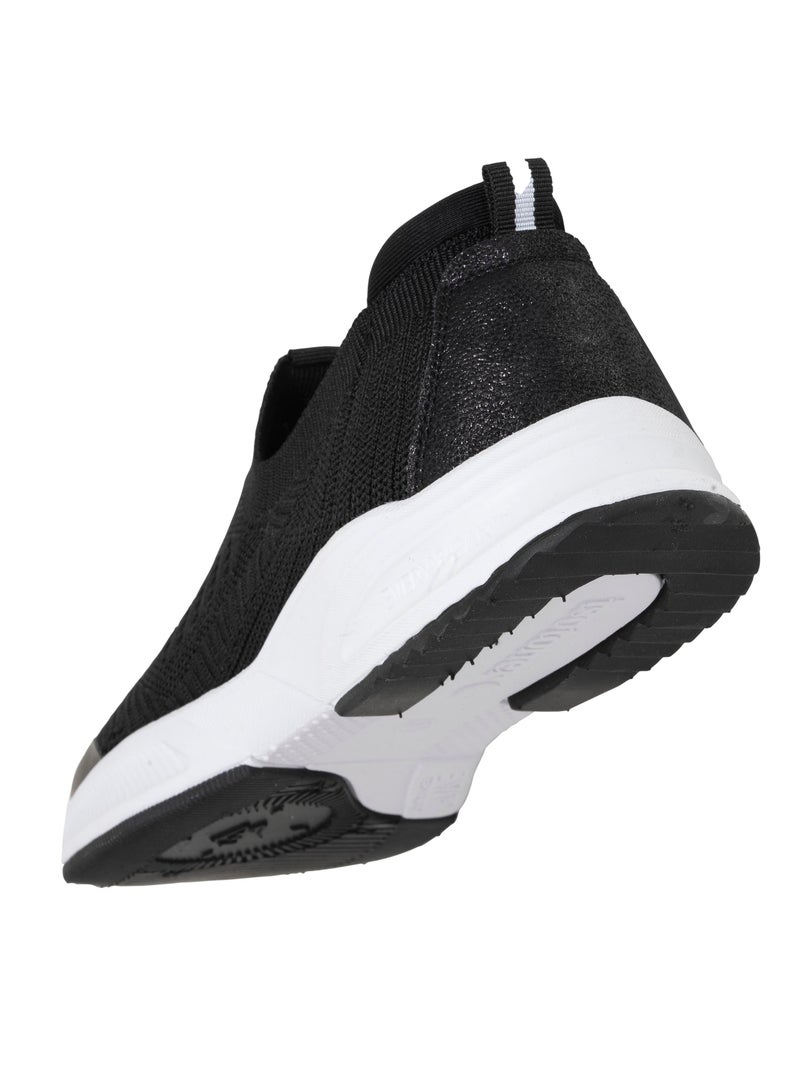 Sneakers confortevole, resistente, con suola in memory e facile da indossare  Isotoner Nero - Kiabi
