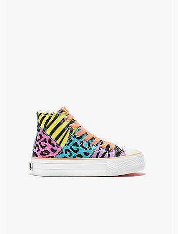 Sneakers conguitos altas plataforma