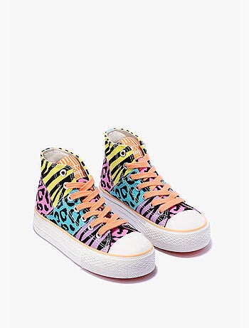 Sneakers conguitos altas plataforma