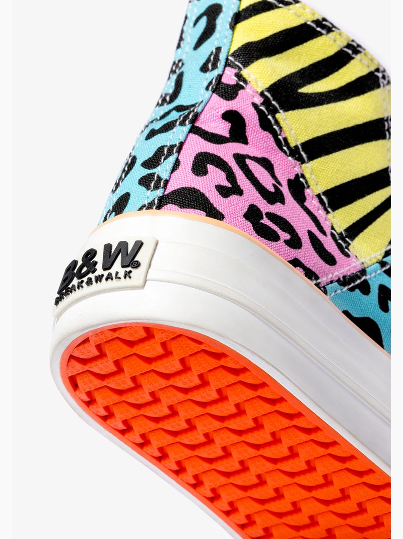 Sneakers Conguitos Altas Plataforma Multicolore - Kiabi