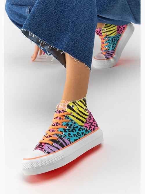 Sneakers Conguitos Altas Plataforma - Kiabi