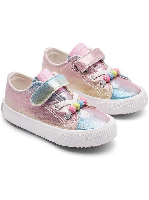 Sneakers conguitos bajas arcoíris - Kiabi