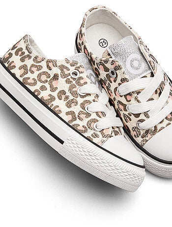 Sneakers Conguitos Bajas Leopardo