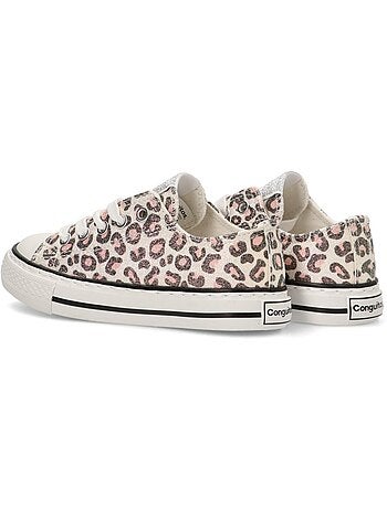 Sneakers Conguitos Bajas Leopardo