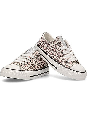Sneakers Conguitos Bajas Leopardo