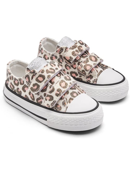 Sneakers conguitos bajas leopardo - Kiabi Sneakers conguitos bajas leopardo - Kiabi