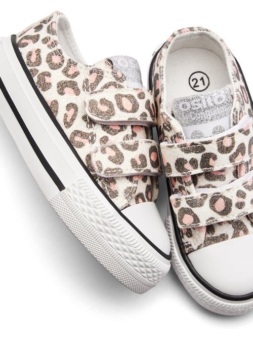Sneakers conguitos bajas leopardo - Kiabi Sneakers conguitos bajas leopardo - Kiabi