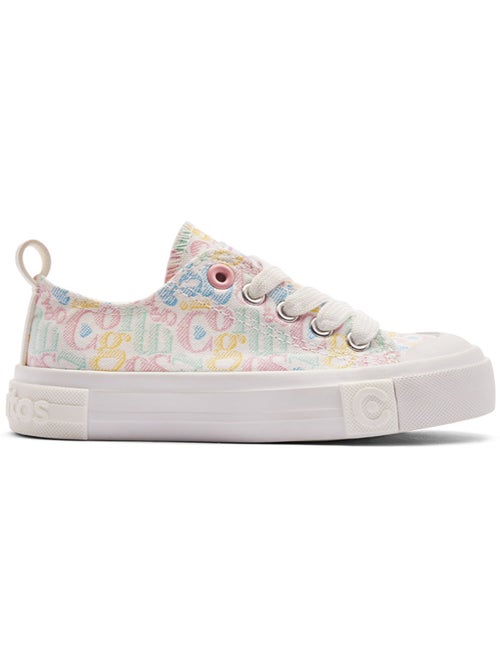 Sneakers conguitos bajas letras - Kiabi