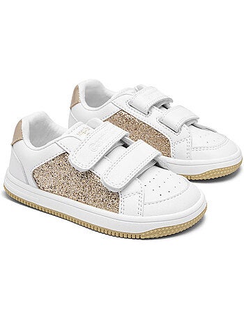 Sneakers conguitos barefoot detalles brillantes