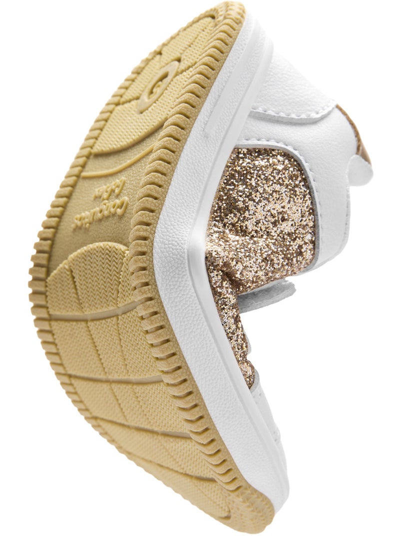 Sneakers conguitos barefoot  detalles brillantes Oro - Kiabi