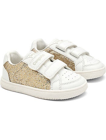 Sneakers conguitos barefoot goflex dorado