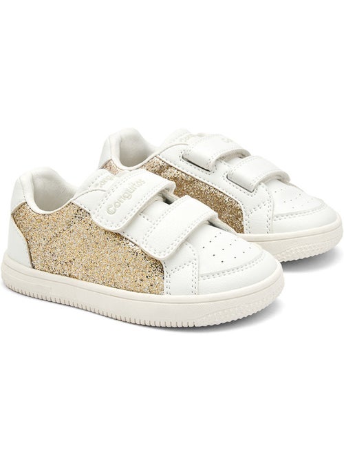Sneakers conguitos barefoot goflex dorado - Kiabi