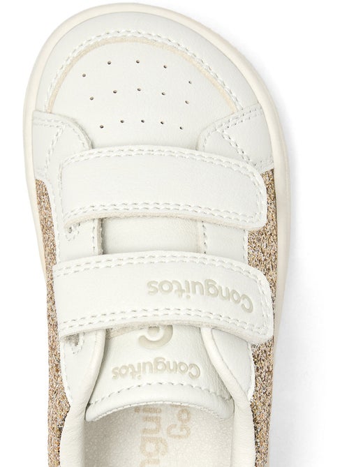 Sneakers conguitos barefoot goflex dorado - Kiabi