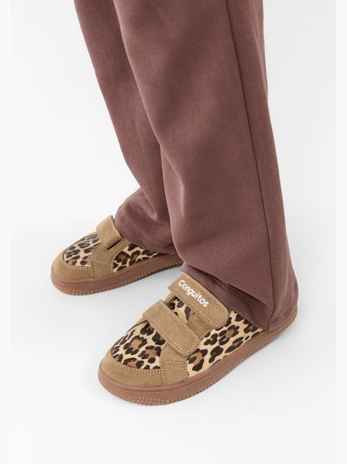 Sneakers conguitos barefoot goflex leopardo - Kiabi Sneakers conguitos barefoot goflex leopardo - Kiabi