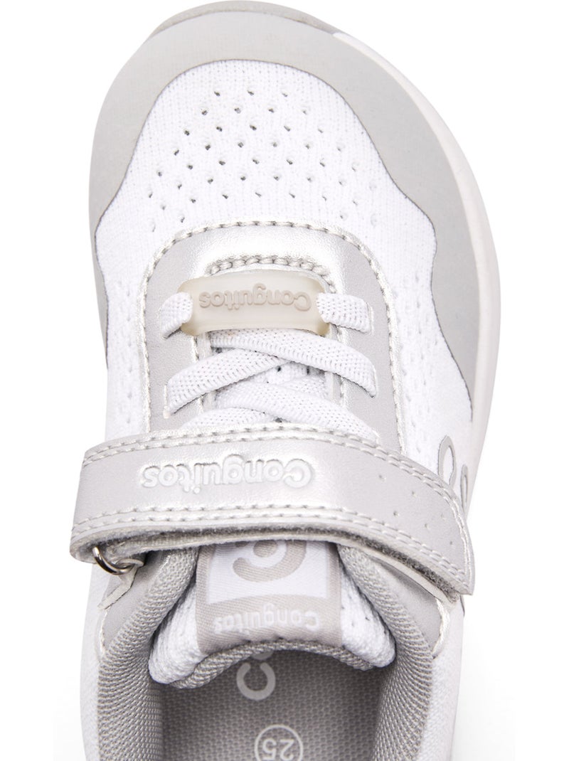 Sneakers conguitos barefoot goflex luces Argento - Kiabi