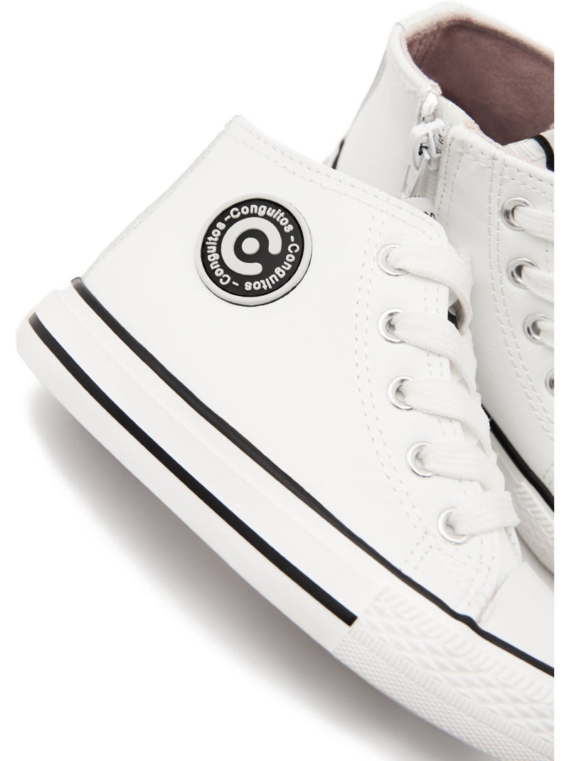 Sneakers conguitos básicas Bianco - Kiabi