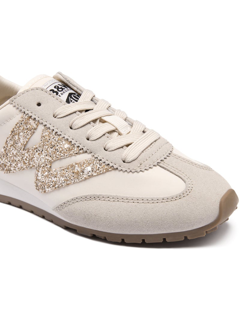 Sneakers Conguitos B&W Logo Beige - Kiabi