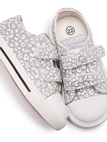 Sneakers conguitos canvas glitter