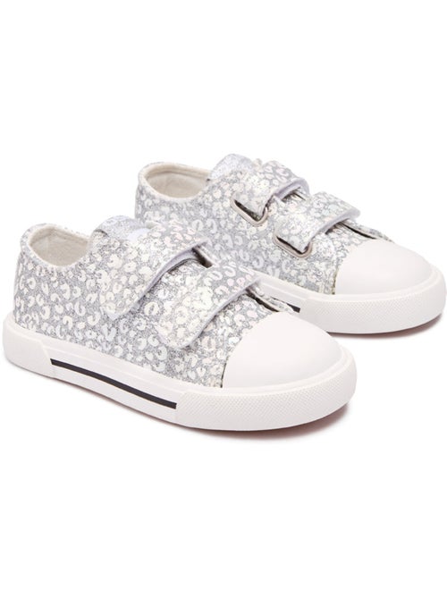 Sneakers conguitos canvas glitter - Kiabi Sneakers conguitos canvas glitter - Kiabi