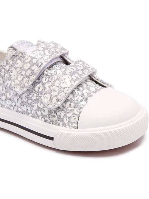 Sneakers conguitos canvas glitter - Kiabi Sneakers conguitos canvas glitter - Kiabi