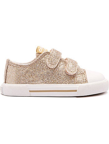 Sneakers conguitos canvas glitter