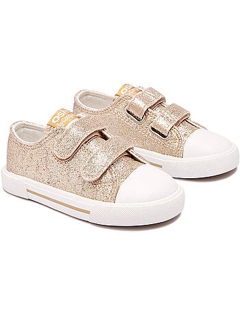 Sneakers conguitos canvas glitter
