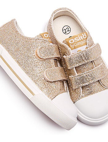 Sneakers conguitos canvas glitter