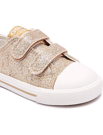 Sneakers conguitos canvas glitter